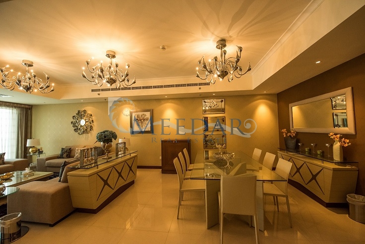 3br Apartment With Full Marina View Emirates Crown