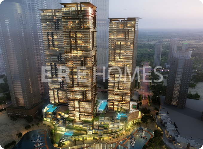 Off Plan Luxury Studios, 1, 2, 3 Bedroom Apartments And 4 Bed Duplex Penthouses At Marina Gate, Dubai Marina Er-S-5545