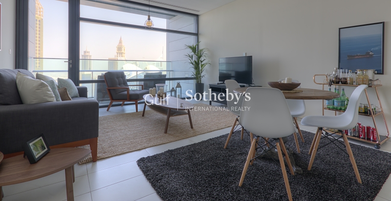 Fully Furnished-1 Bedroom With Balcony