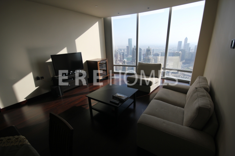 Furnished 1 Bed, Sea View, Mid-Floor, Burj Khalifa, Aed 160k Er R 14522