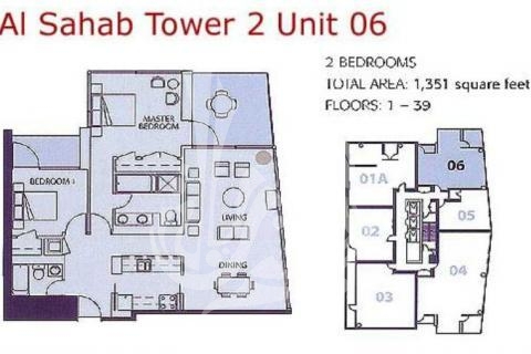 2 Bedroom Apartment In Al Sahab 2 Dubai Marina