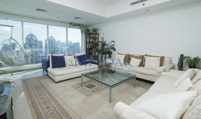 Huge 3br Apartment In Emirates Crown With Full Marina View