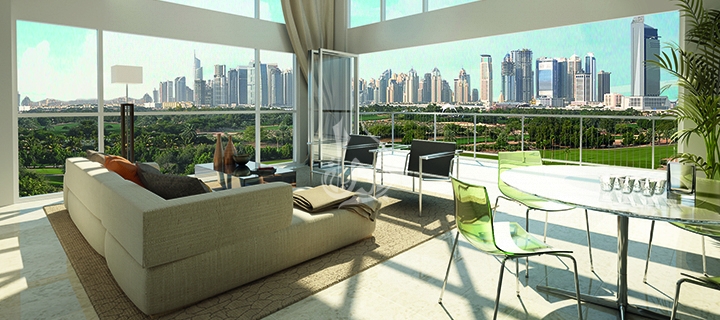 Fully Furnished Apt With Great View In Al Furjan