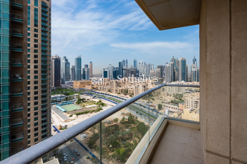 Two Bedrooms With Partial Burj View