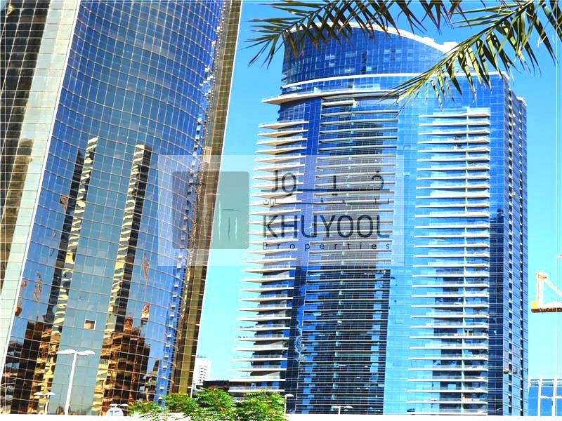 Splendid 1 Bedroom With Balcony, Lake View In Concorde Tower Jlt, For 90k In 1 Cheque