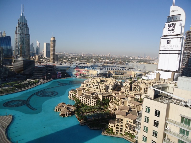Amazing View of Burj Khalifa- 3 Bedroom for rent in The Residences- Down Town-