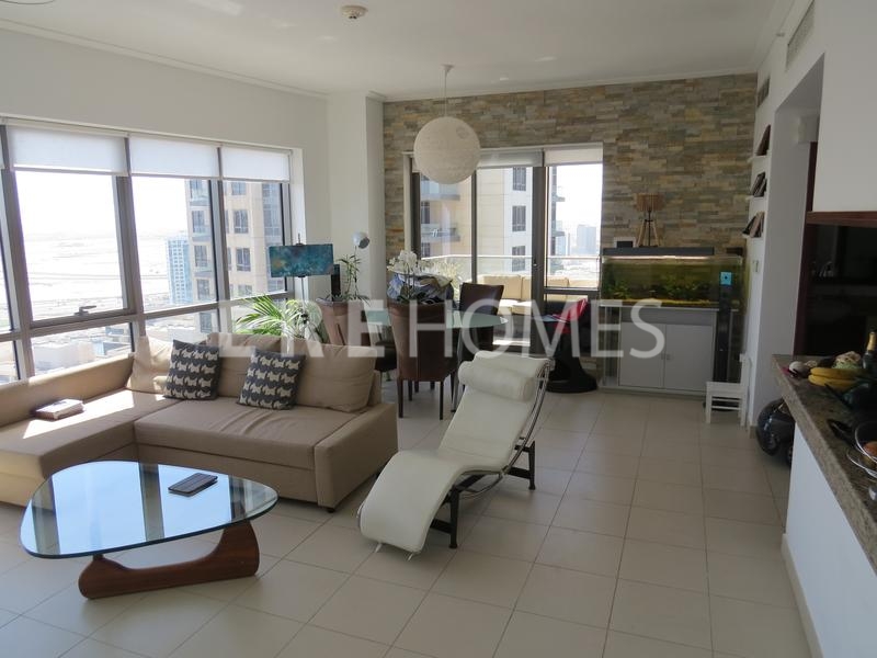 Beautifully Furnished 1 Bed, Southridge 6, High Floor, Downtown 125,000 Aed