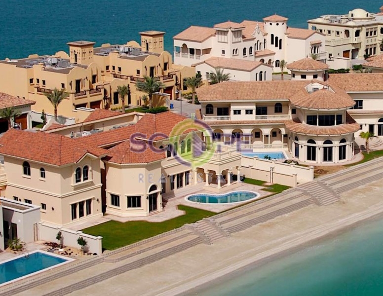 Palm Jumeirah C Frond Signature European Gallery View 6 Bedroom For Sale 
