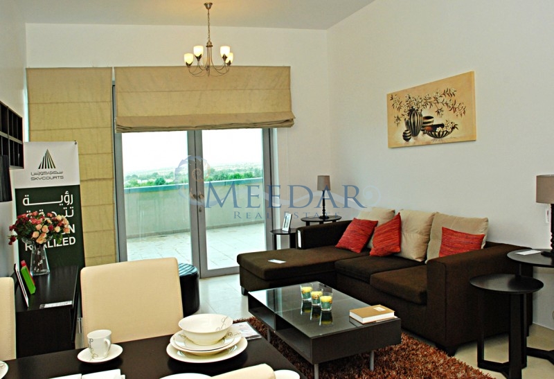 2br Apartment For Sale In Skycourt Towers, Dubailand.