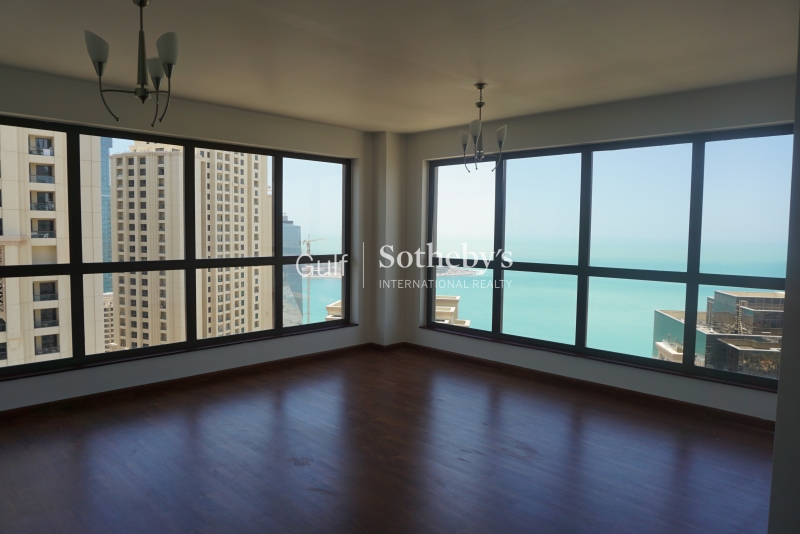 Multiple Cheques, Full Sea View, 3bed+maids, Princess Tower, Vacant Now Er R 12934