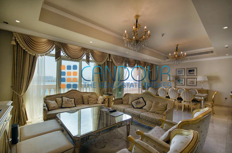 Duplex 4 Br Furnished Penthouse In Kempinski Residence Palm Jumeirah