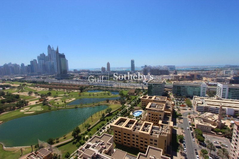 Golf Course And Sea View 2br In Golf Towers