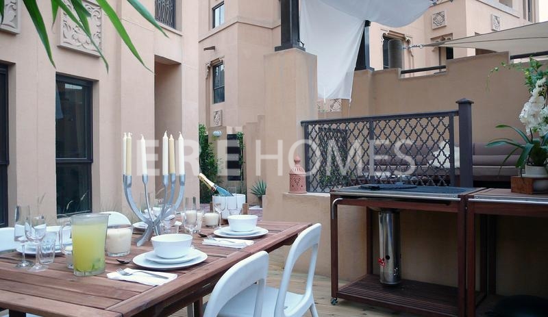 Beautifully Furnished 1 Bed With 1300 Sqft Garden, Miska, Oldtown-135,000 Aed Er R 12372