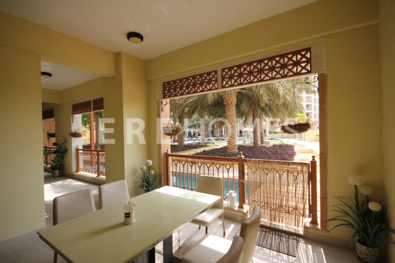 Double Balcony 2br With Maids C Type In Marina Residences With Full Garden Views Er R 14849