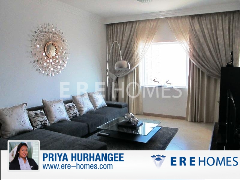Marina Residence, One Bed, Fully Furnished, Full Marina View, 100,000 Er R 9734