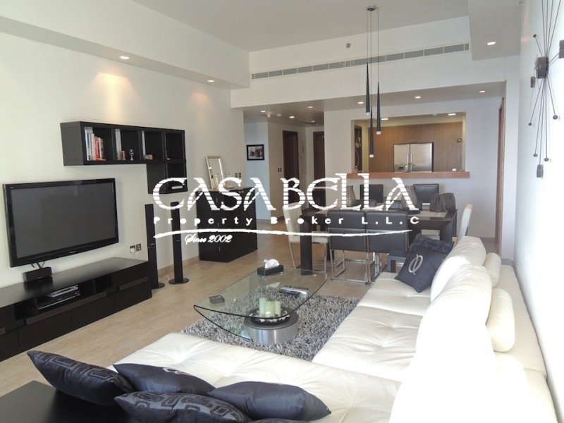 Excellent Condition-Marina Residences 3-Palm Jumeirah-Seaview Type C 