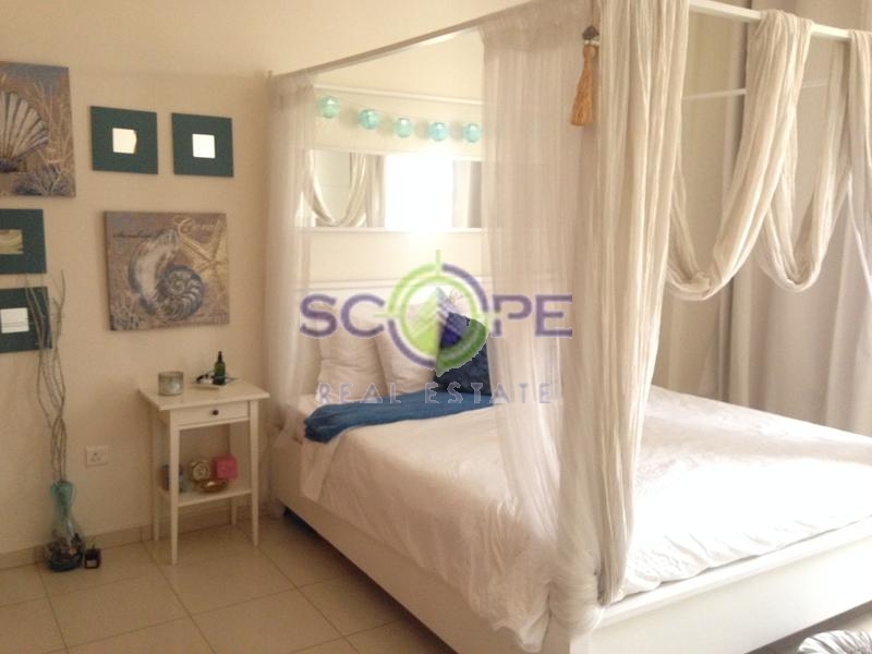 Jumeirah Village Circle Emirates Garden One Bedroom Fully Furnished For Rent 