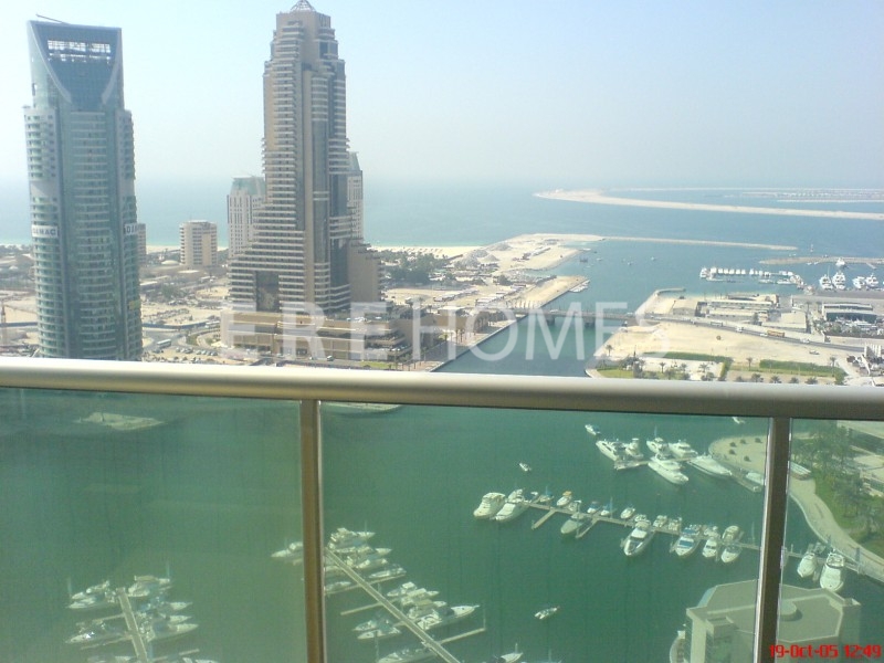 Full Marina View-Original Six-Al Mesk-3 Bed Plus Maids-Luxury Apartment-Er-S-3153