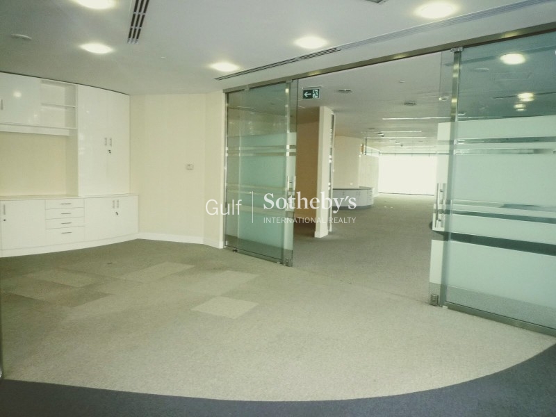 Fully Fitted Office With Partitions In Jlt