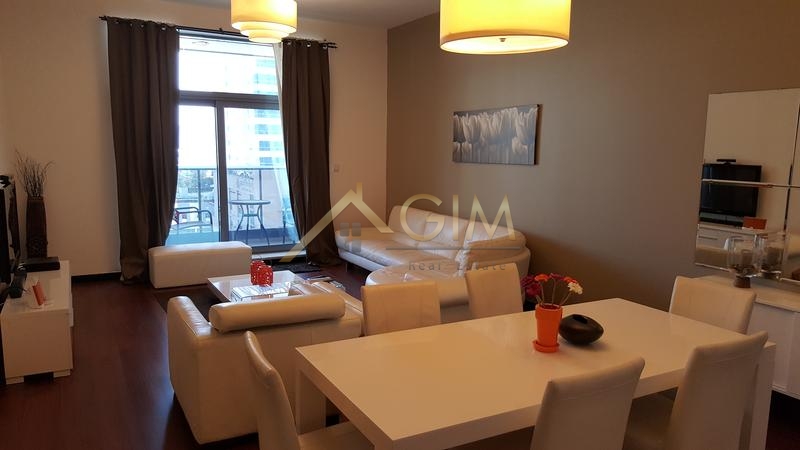 2br + Maids Room | Fully Furnished In Green Lakes 3, Jlt
