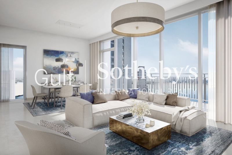 Shoreline Apartment Type A 3br Plus Maids 2184sqft Stunning Sea, Burj Al Arab Views Access To Beach Club And Gym Amenities Available Now Er R 13279