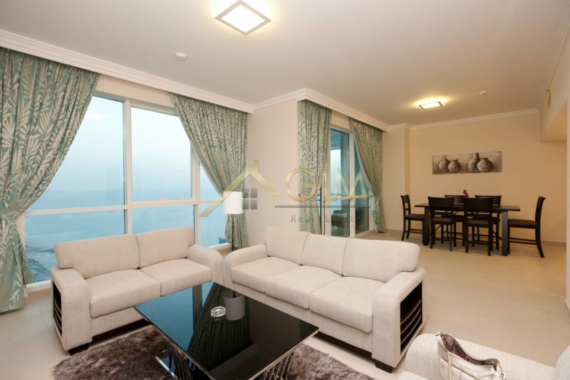 Fully Furnished 2 Br+ Maids Room At Al Bateen Tower