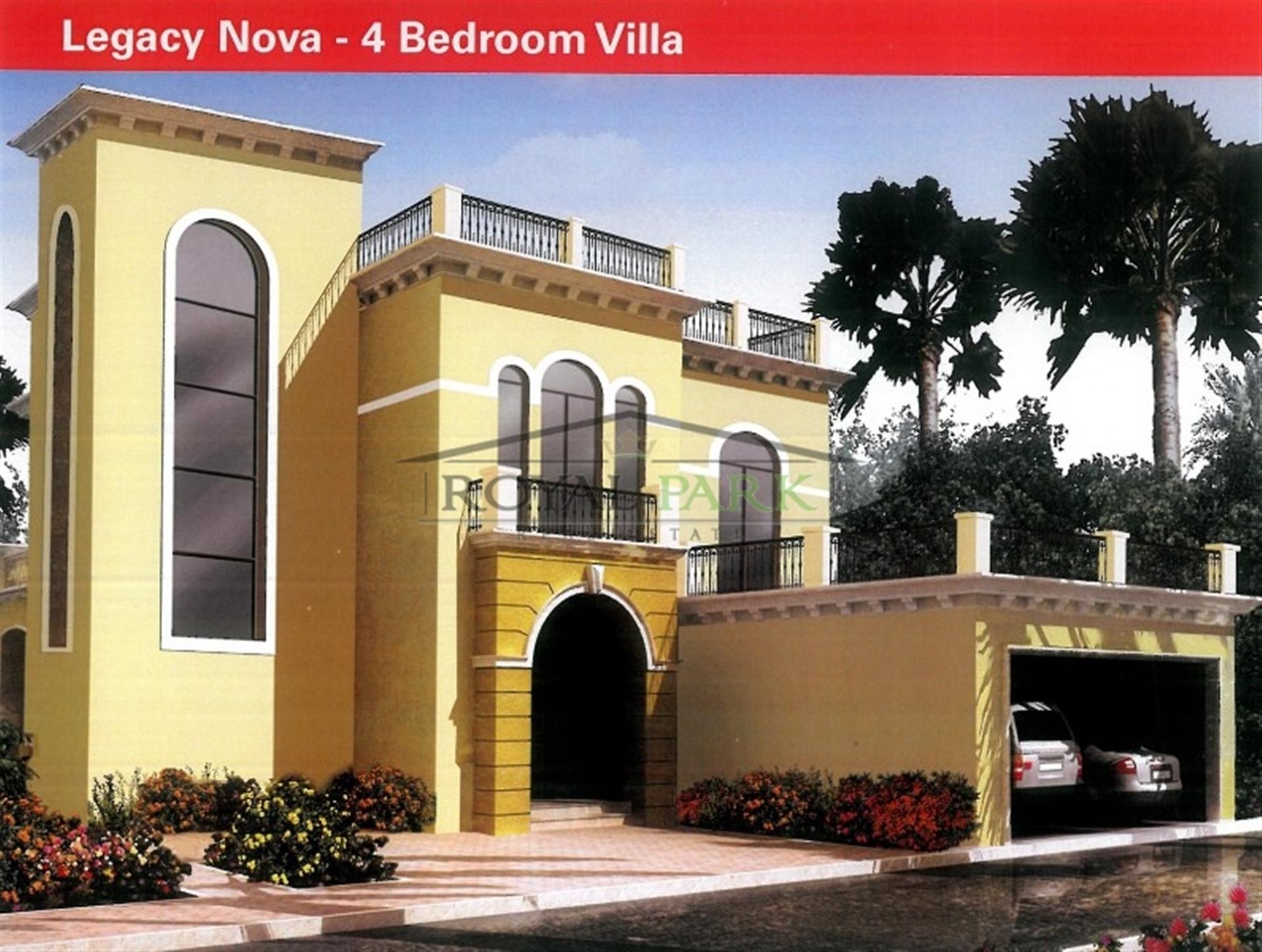 The Largest & Corner Plot 4br At Jumeirah Park Nova Villa For Sale